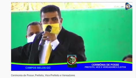 Em seu discurso de posse, vice-prefeito Juranda disse-se indignado por Eduardo Terra não ter pago servidores da Saúde