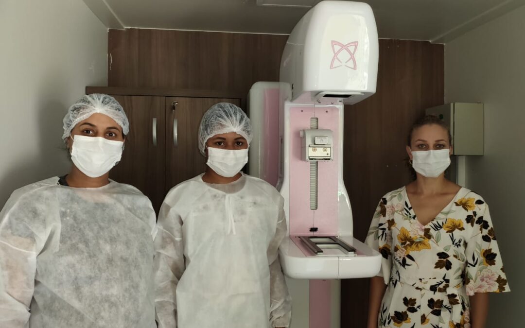 Carreta da Prevenção ao câncer de mama atende 186 mulheres em Alto Paraíso (GO)