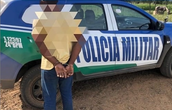 Ladrão de gado foragido é preso em Simolândia (GO) após dono de fazenda desconfiar de suas intenções