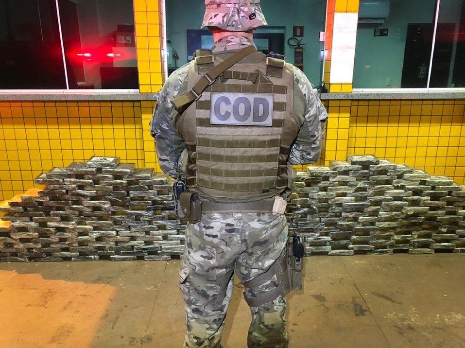 Em Goiás, Polícia Militar apreende mais de 360 kg de drogas e realiza 33 prisões, neste fim de semana
