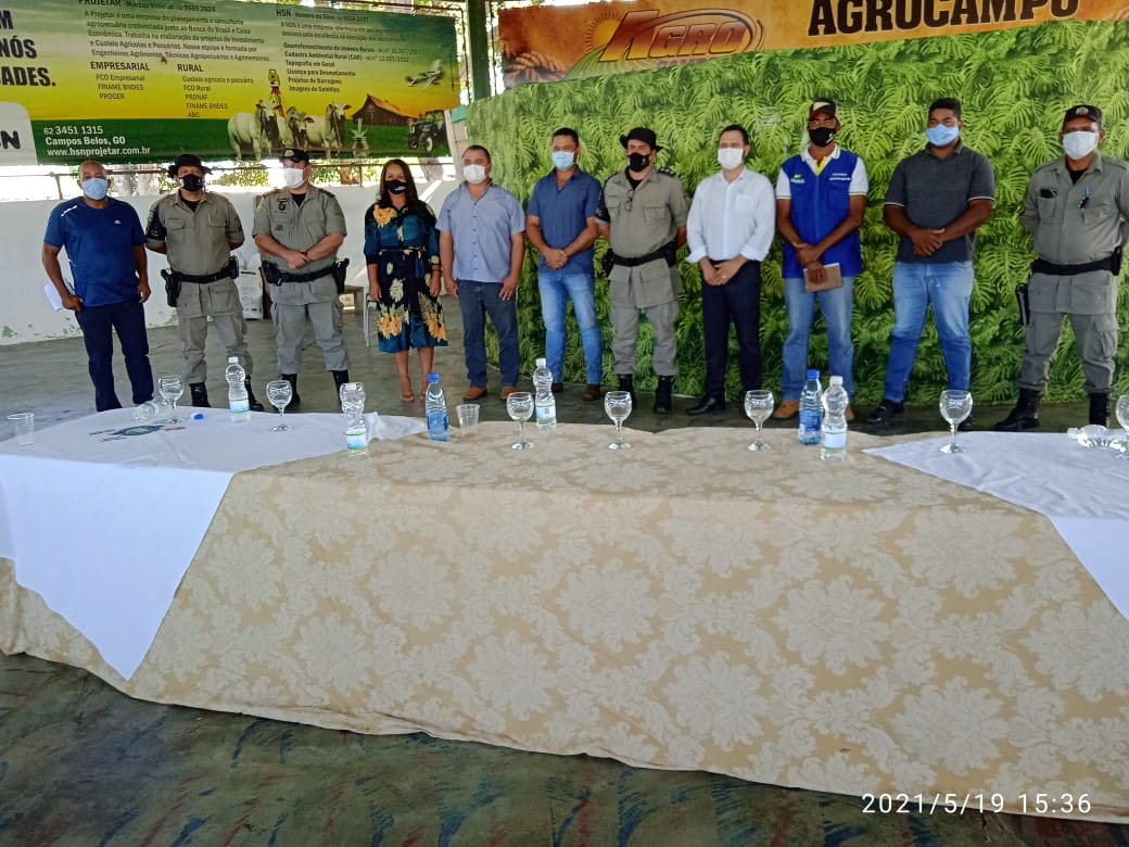 Em convênio com a PM, patrulha rural será implantada em Campos Belos (GO)