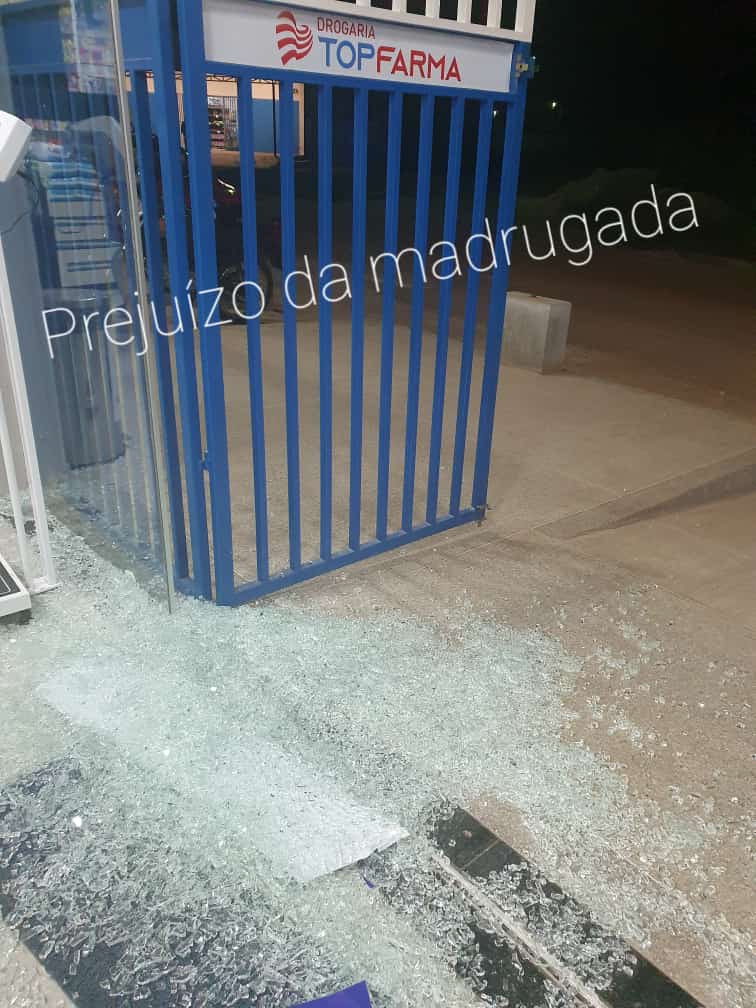 Bandidos arrombam comércios em Monte Alegre (GO)