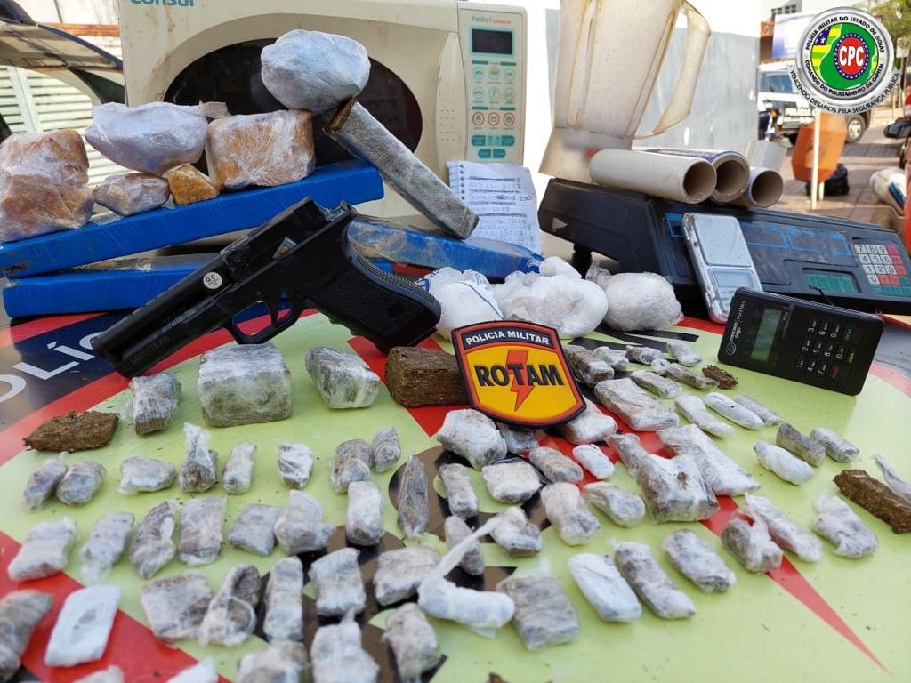 Polícia Militar apreende quase 200 kg de drogas nos últimos dias