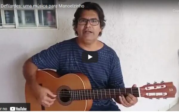 Músico Defilardes canta “Manoelzinho”, homenagem a um desbravador de Goiás e Tocantins