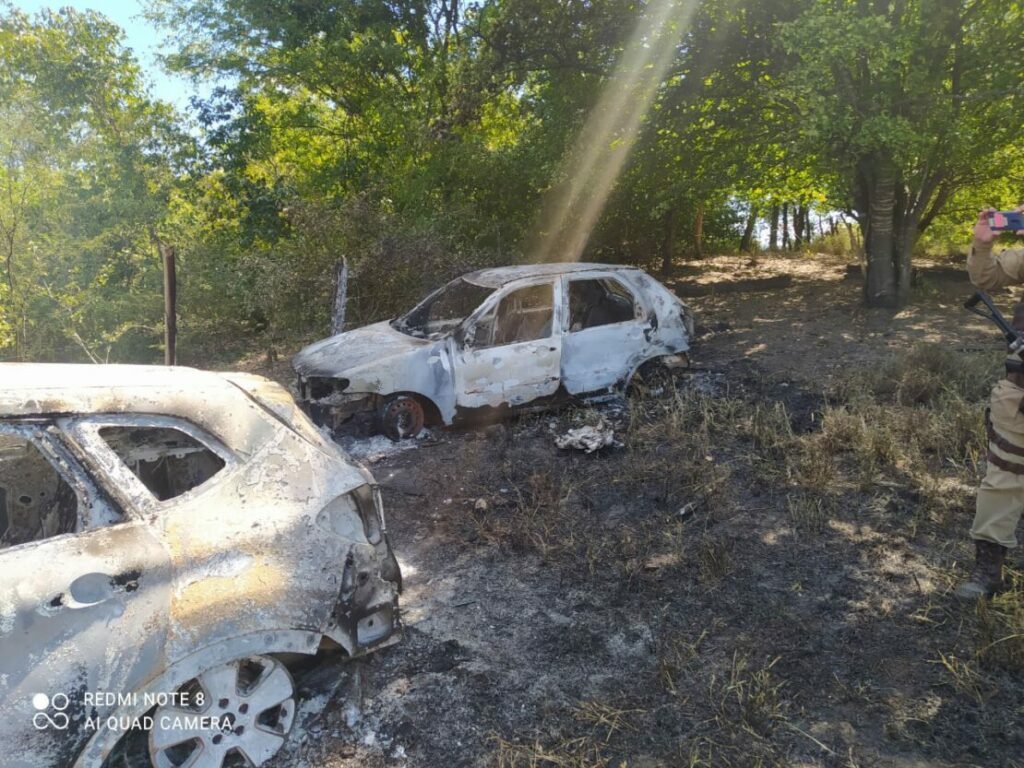 Três carros usadas no mega assalto de Correntina (BA) são encontrados pela polícia