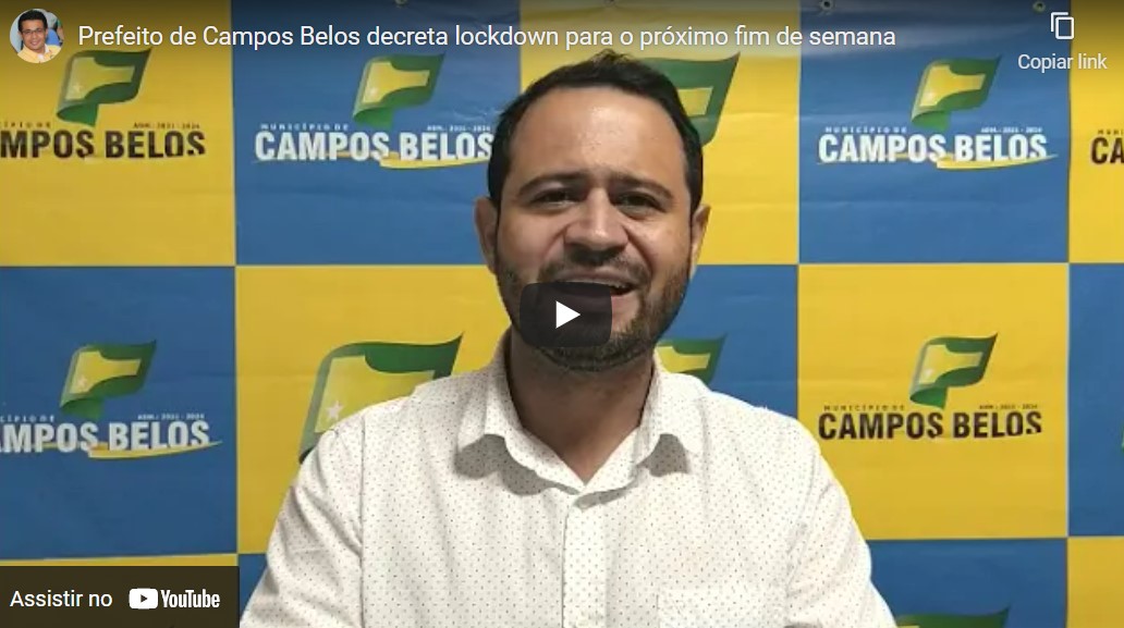 Com provas da PM em Arraias (TO), Campos Belos deve receber 2 mil visitantes  no fim de semana; prefeito decreta lockdown