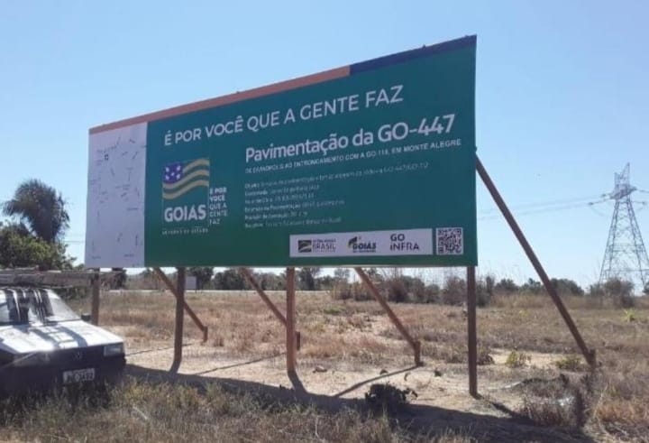 Caiado vai ao nordeste de Goiás iniciar obras da GO-447
