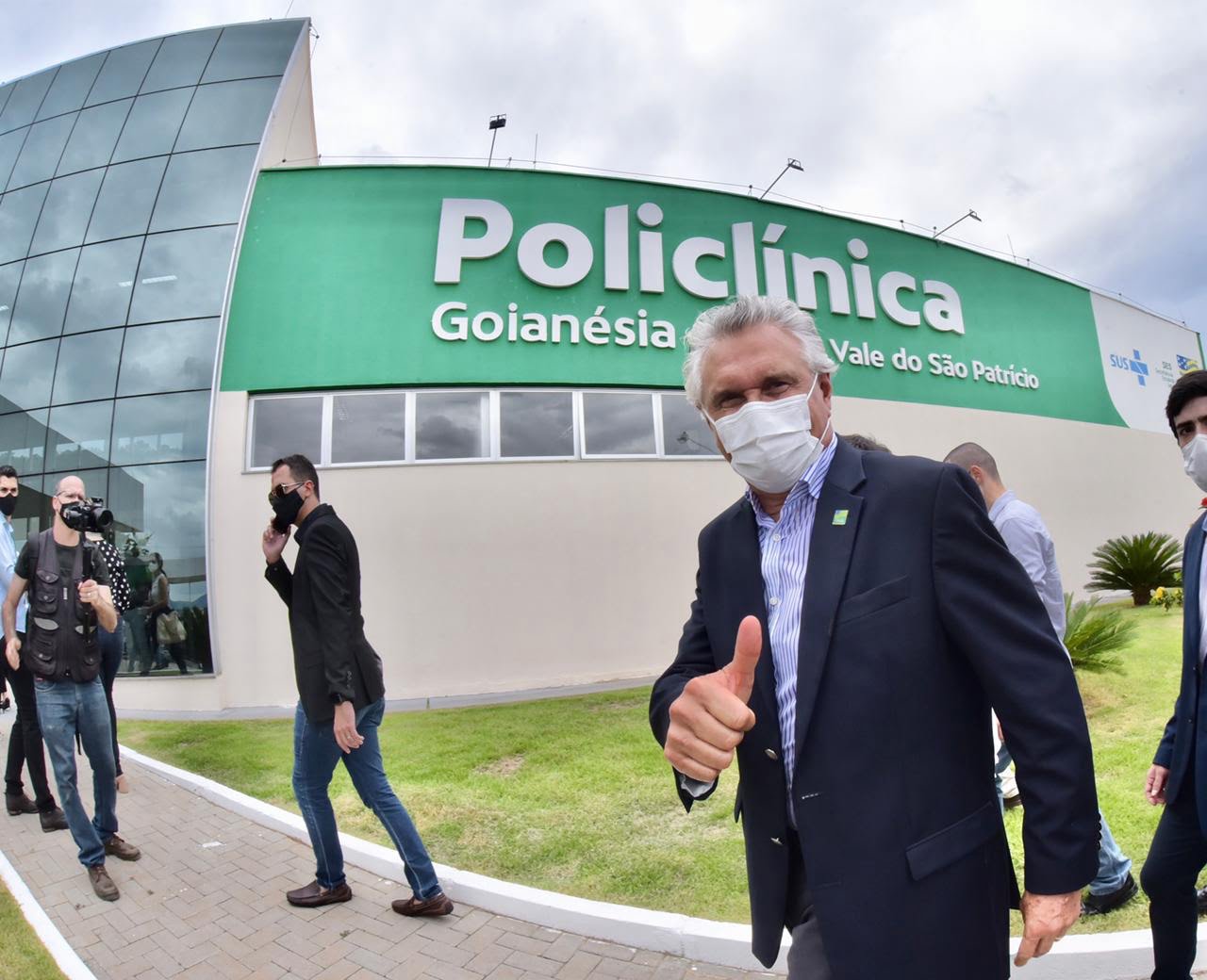 Caiado entrega obras de rodovia e escola e inaugura hemodiálise em Posse (GO), nesta sexta-feira (2)