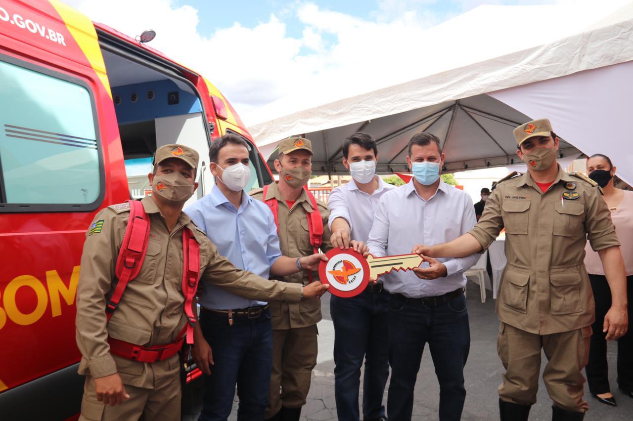 Corpo de Bombeiros promove passagem de comando do quartel de Posse (GO)