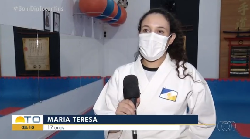 De Arraias (TO), jovem Karateca conquista a faixa preta e o coração tocantinense