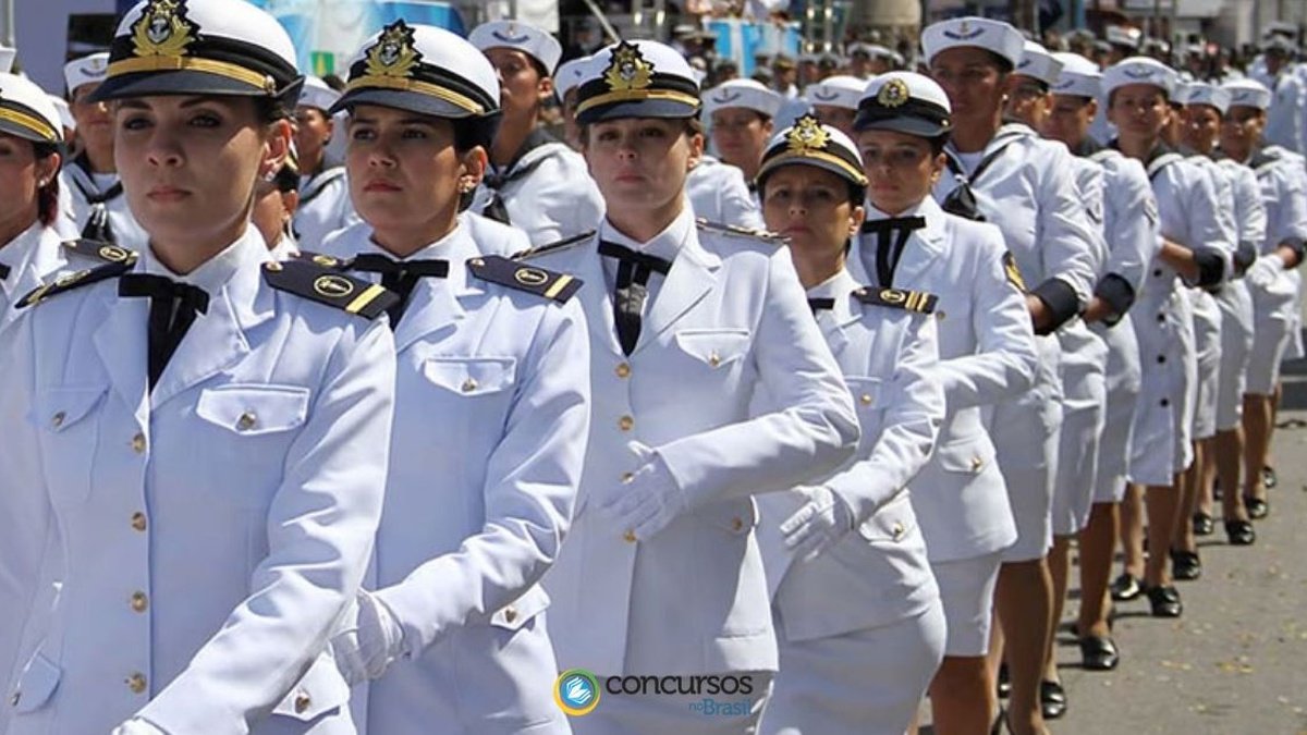 Marinha oferece 40 vagas de nível médio técnico. Salário chega a mais de R$ 3 mil