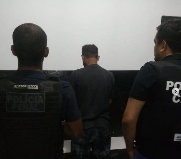 Foragido de Goiás é preso em Conceição do Tocantins (TO) e encarcerado em Arraias (TO)