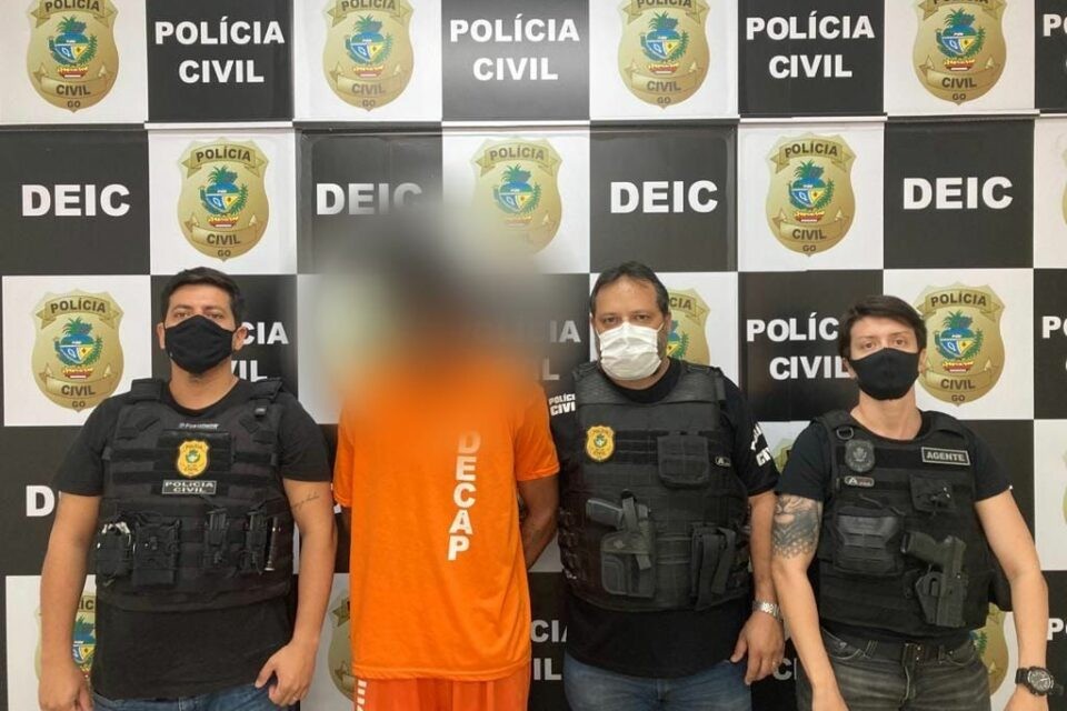 Suspeito de matar idoso com pedrada para roubar carro em Goiânia é preso em Alto Paraíso