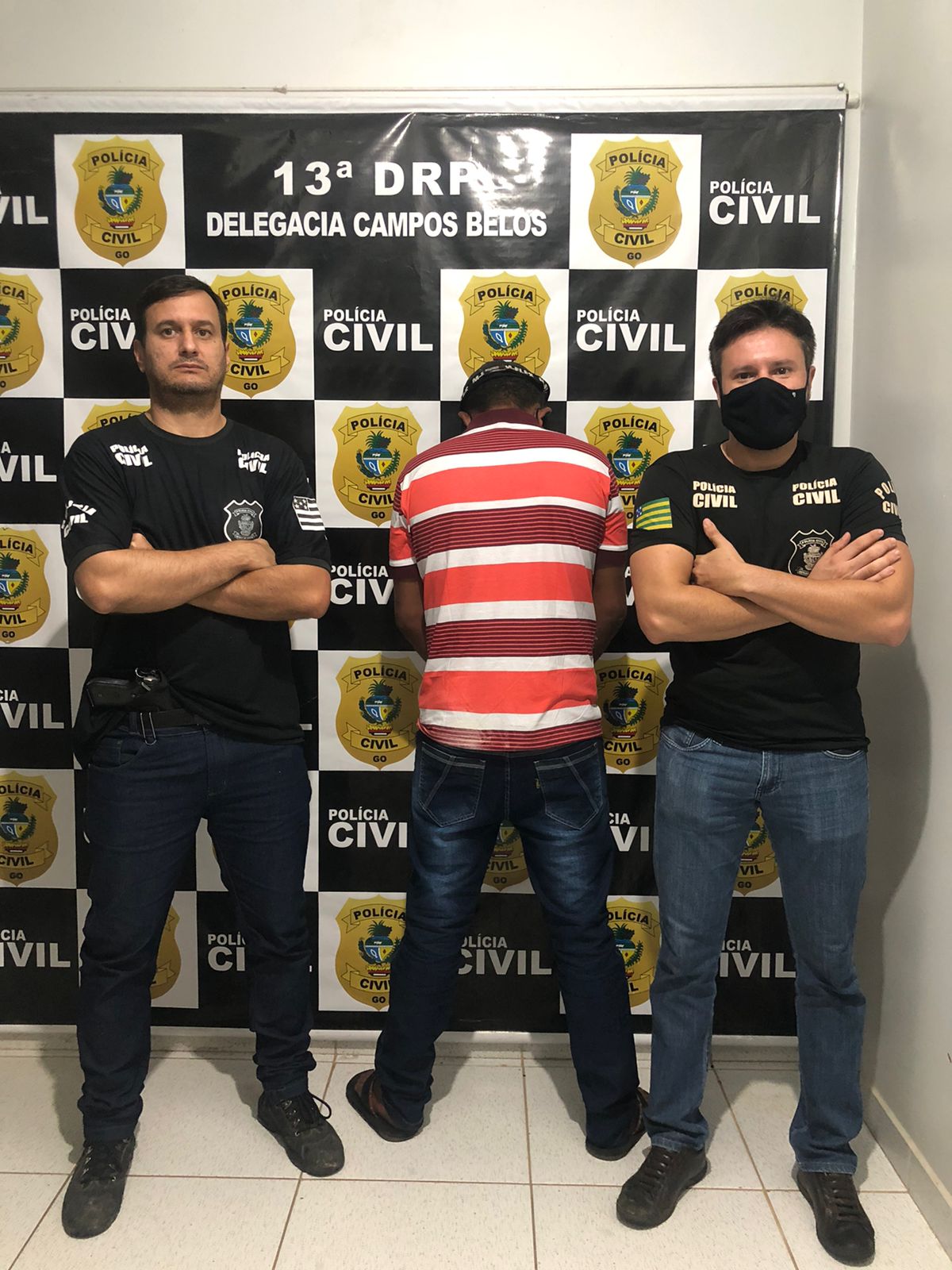 Foragido da Justiça do DF é preso pela PC de Campos Belos (GO)