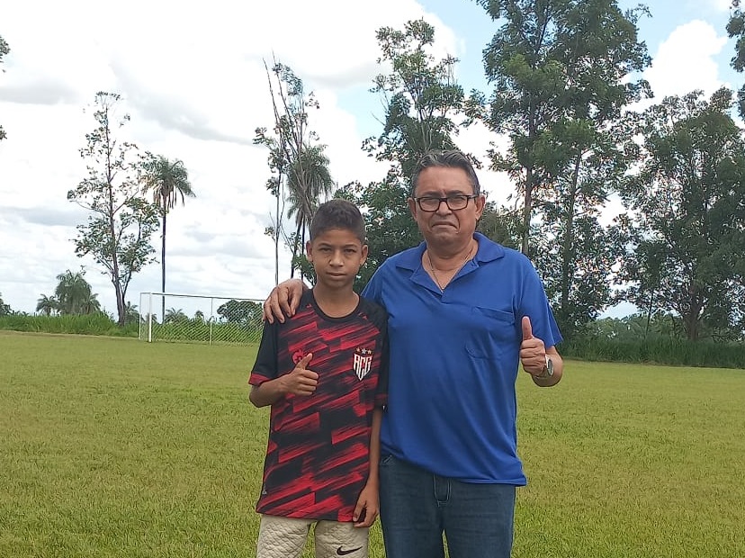 Escolinha de Futebol Craques do Futuro, de Novo Alegre (TO), emplaca garoto revelação no Atlético Goianiense