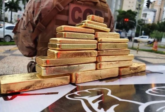 Mais de R$ 4,2 milhões em barras de ouro ilegal são apreendidos