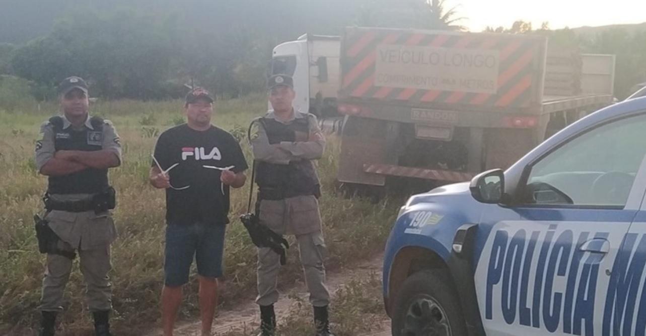 PMs agem rapidamente e libertam motorista sequestrado em São Domingos (GO)
