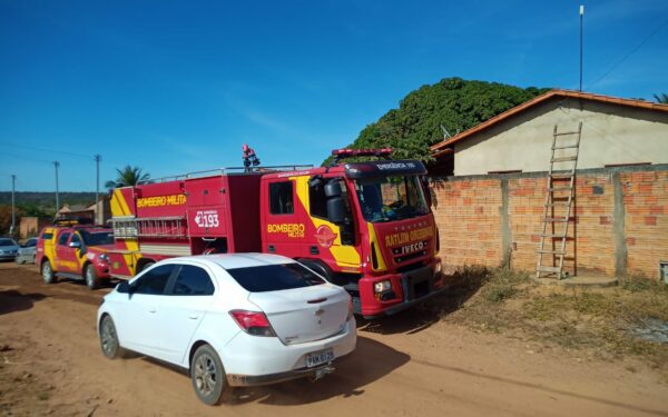 Tragédia: mãe e bebê morrem carbonizados em São Domingos (GO), após incêndio residencial