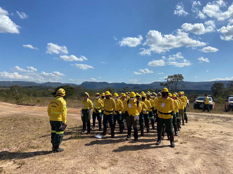 Cavalcante (GO): Ibama capacita 35 novos instrutores de formação de brigadas de prevenção e combate a incêndios florestais