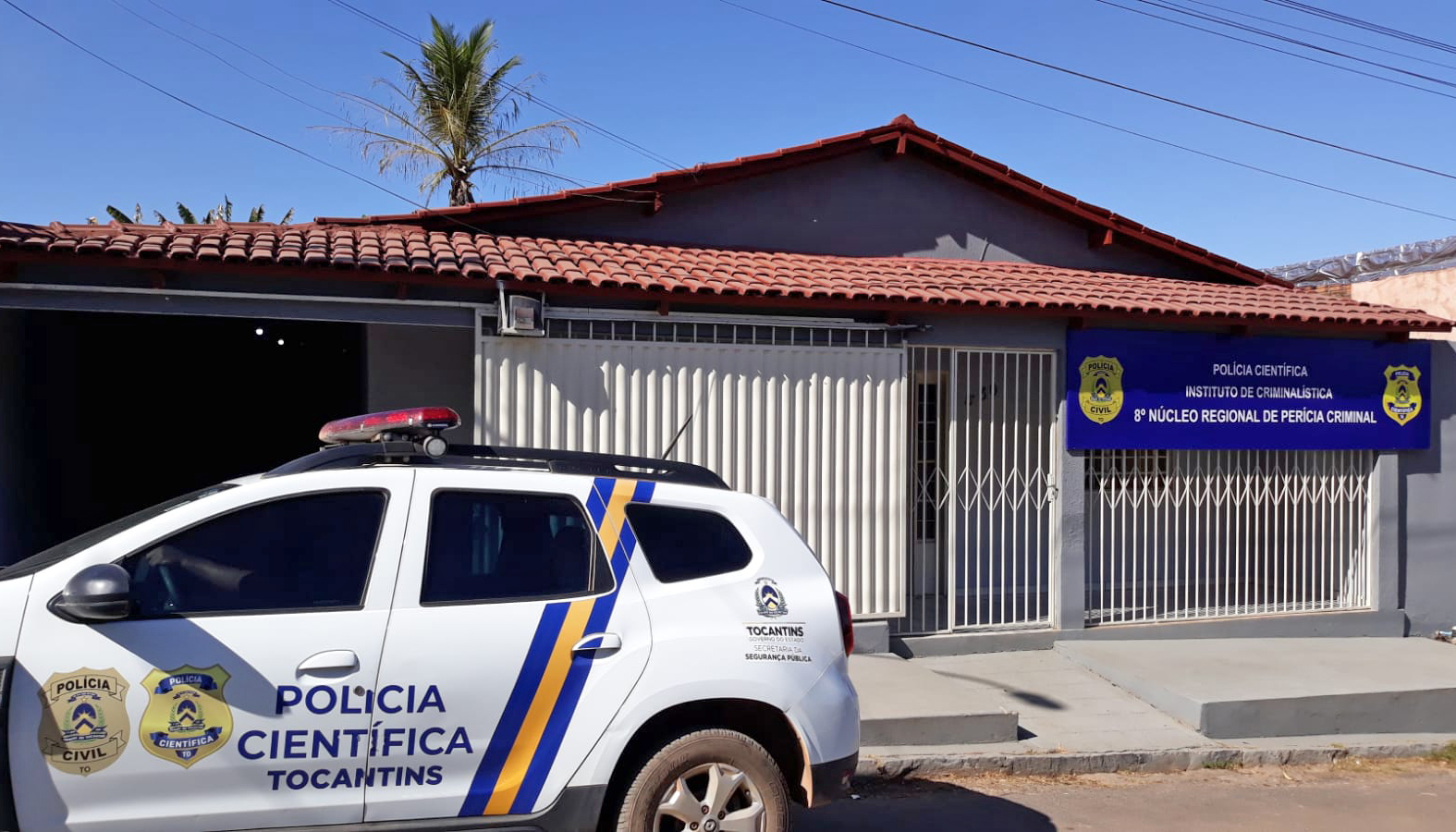 Governo entrega nova sede do Núcleo Regional de Perícia Criminal de Dianópolis (TO)
