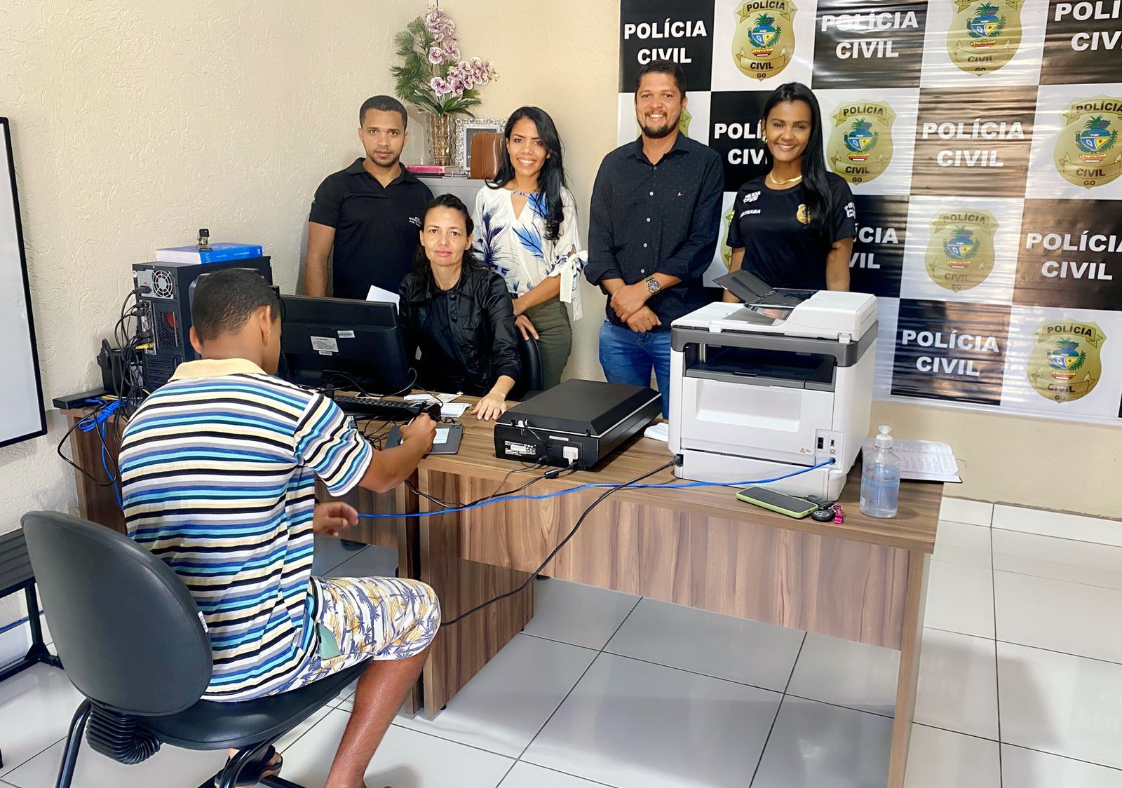 Em parceria entre Prefeitura e Polícia Civil, Divinópolis de Goiás passa a emitir RGs