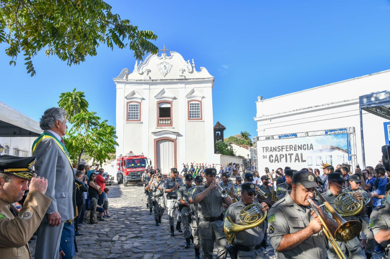 Capital do Estado será transferida para a cidade de Goiás