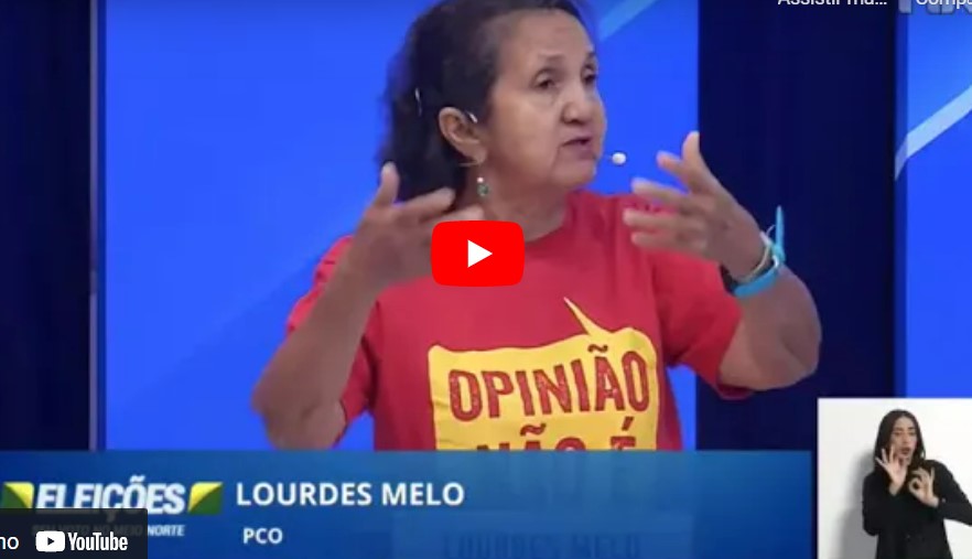 Começou a política I: Lourdes Melo disse que está sendo perseguida pelo “cabeça de ovo”; vídeo