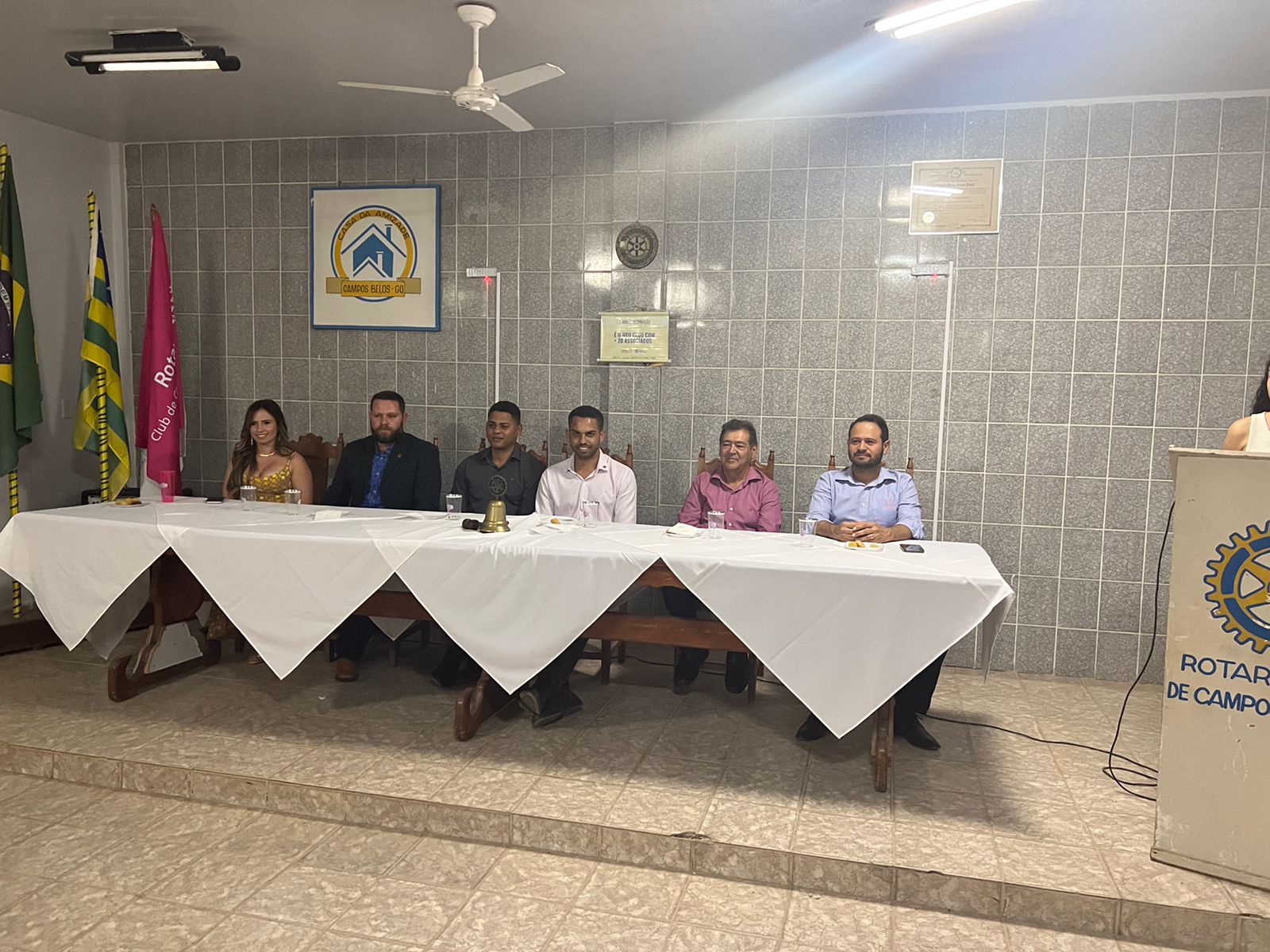Rotaract clube de Campos Belos troca comando da entidade