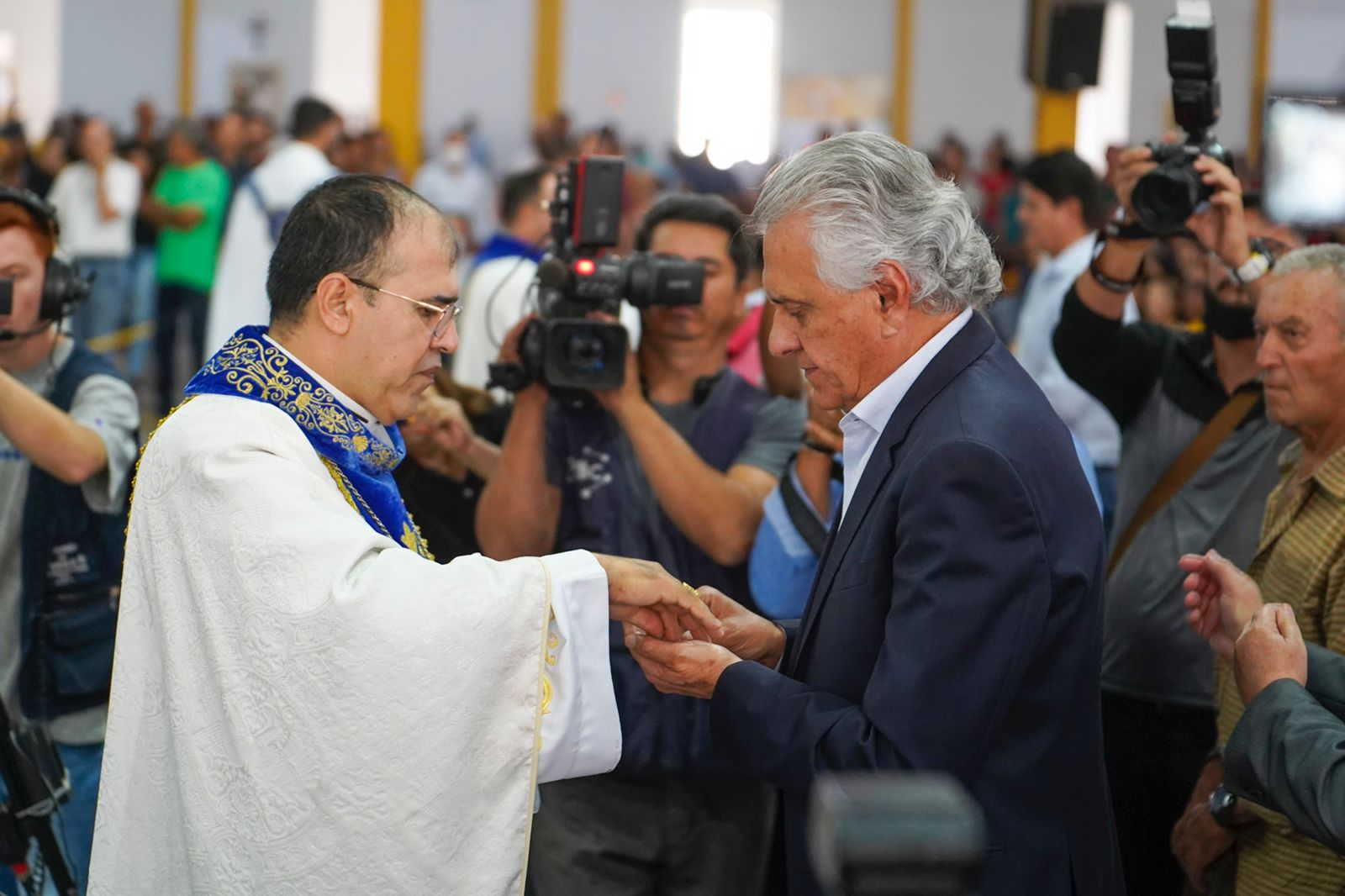 Governador participa de missa na Romaria de Muquém