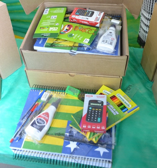 Estudantes da rede estadual receberão kit de materiais escolares