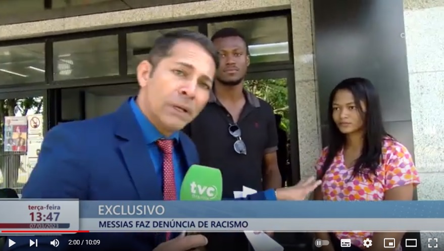 Estudante de mestrado na Unb, oriundo da comunidade Kalunga, vai à TV e à polícia e faz denúncia de injúria racial