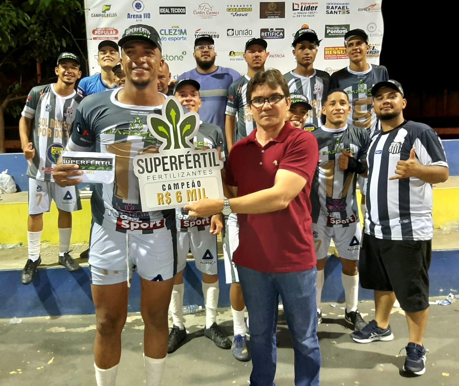 Planaltina de Goiás ganha a Copa Superfértil Fertilizante de Futsal, em Campos Belos (GO)