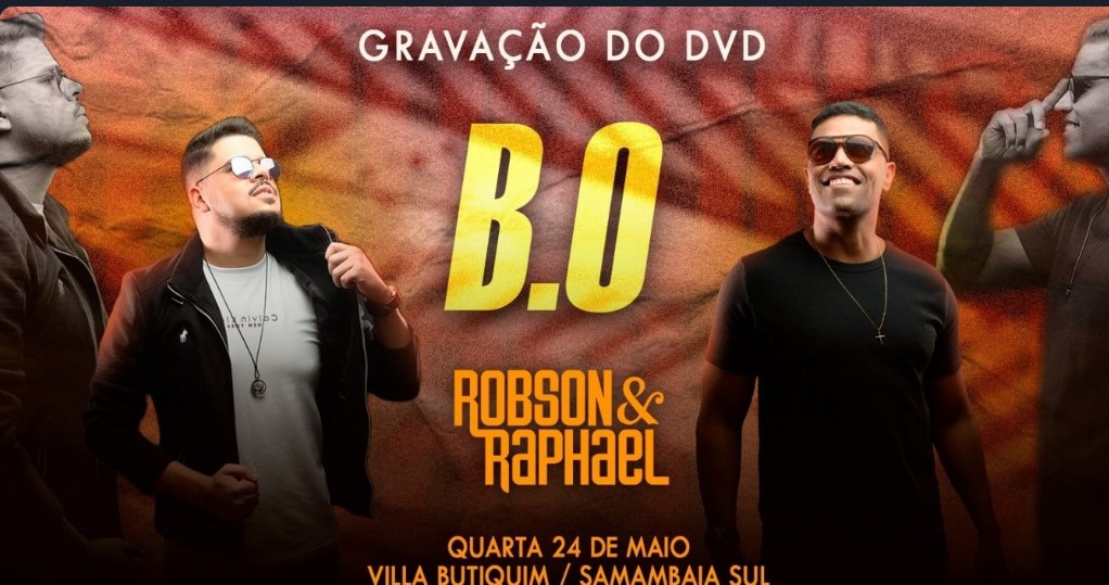Dez anos de carreira: dupla sertaneja “Robson & Raphael” grava primeiro DVD no próximo dia 24 de maio, em Brasília
