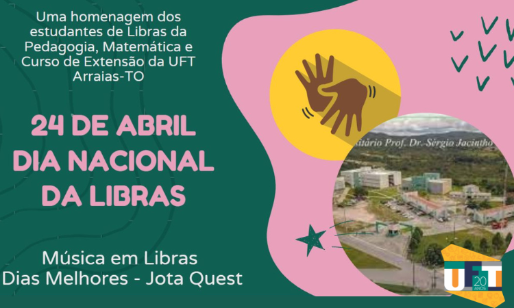 Câmpus da UFT de Arraias (TO) produz vídeos em alusão ao Dia Nacional de Libras
