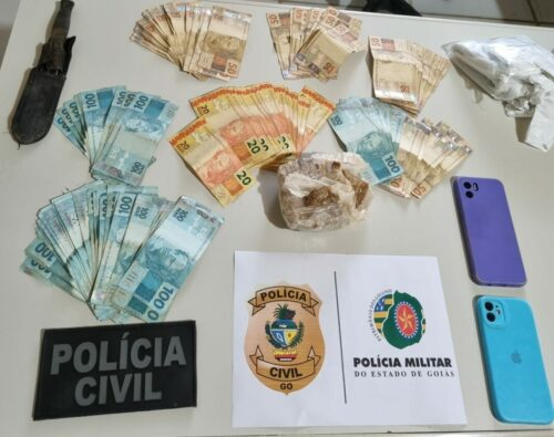 Operação prende irmãos por tráfico de drogas em Iaciara (GO)