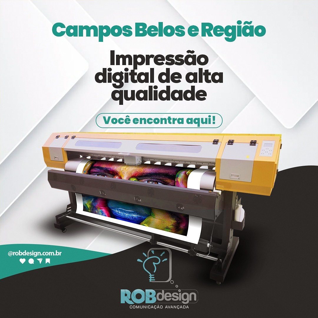 Campos Belos (GO) agora tem impressão digital em grandes e pequenos formatos a preços imbatíveis