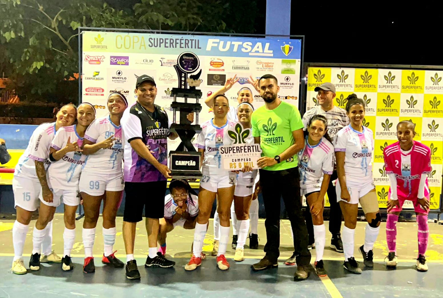 Campos Belos sedia a 1ª Copa Superfértil Fertilizantes de Futsal Feminino