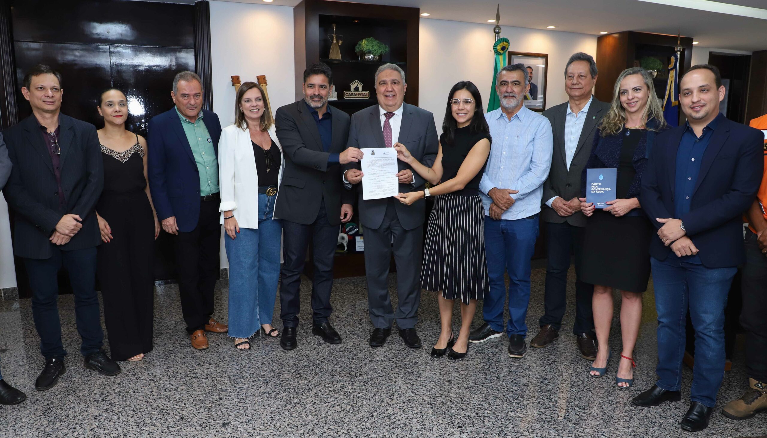 Governo do Tocantins adere ao Pacto de Governança da Água com foco na proteção dos recursos hídricos e no saneamento básico