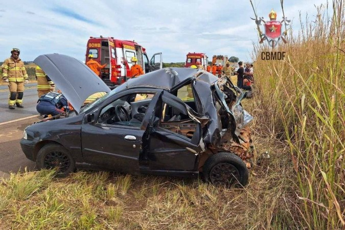 Acidente na BR 020 deixa uma pessoa morta na tarde de domingo (25/6)