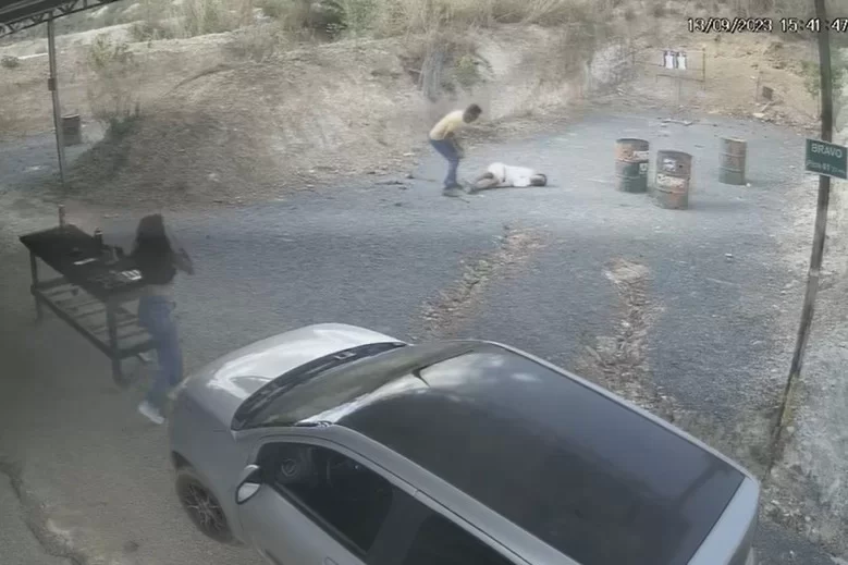 Vídeo mostra momento em que CAC é atingido por disparo em estande de tiro no DF