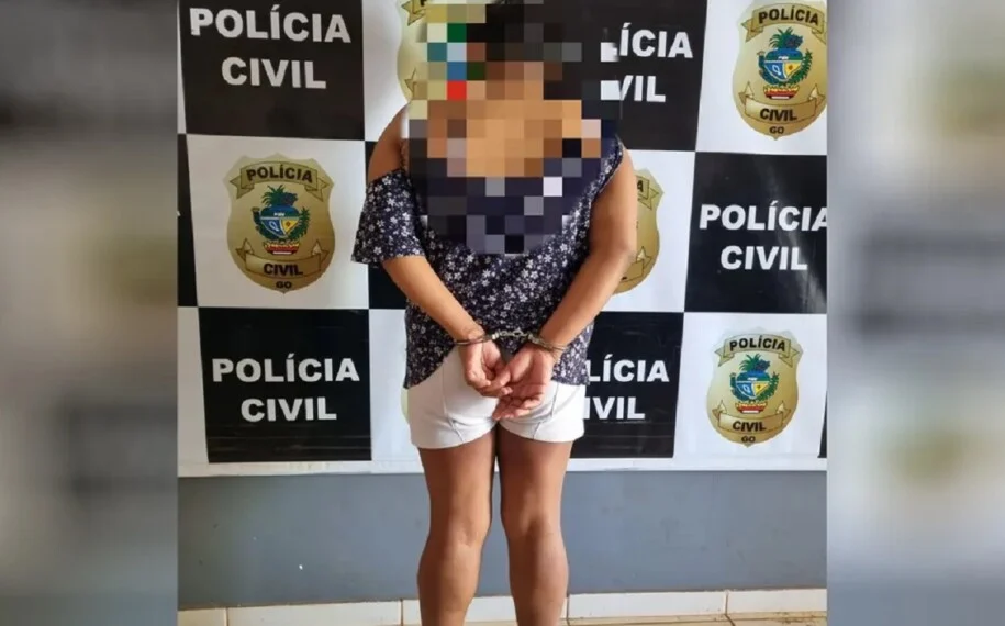 Mulher que negociava fotos íntimas da filha de 8 anos é presa em Águas Lindas de Goiás (GO)