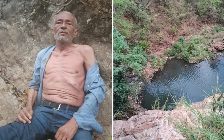 Idoso de 69 anos é resgatado após ficar quatro dias desaparecido