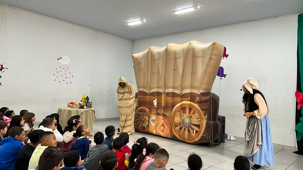 Campos Belos (GO): espetáculos gratuitos para crianças abordam a importância e origem da agricultura