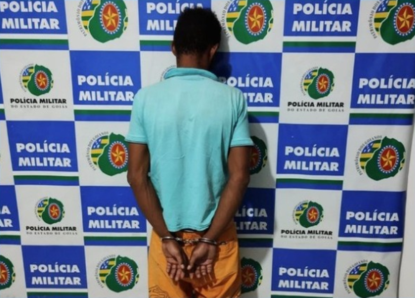 Homem é preso em Cavalcante (GO) após agredir a própria mãe