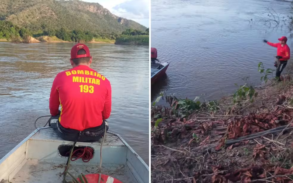 Pai e filha morrem afogados após canoa em que eles estavam virar no Rio Paranã, em Monte Alegre (GO)