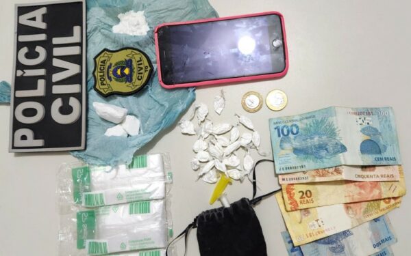 Polícia Civil prende mulher por tráfico de drogas em Taguatinga
