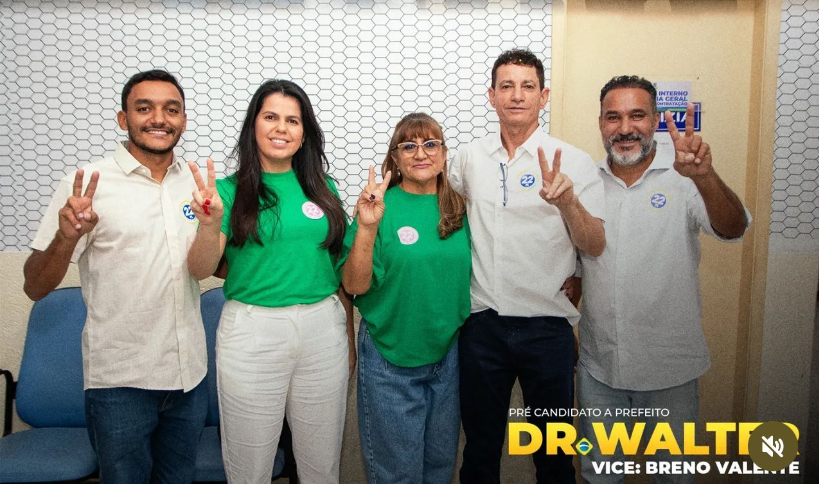 Dr Walter (PL) oficializa Breno Valente (PL) como vice, em Campos Belos (GO)