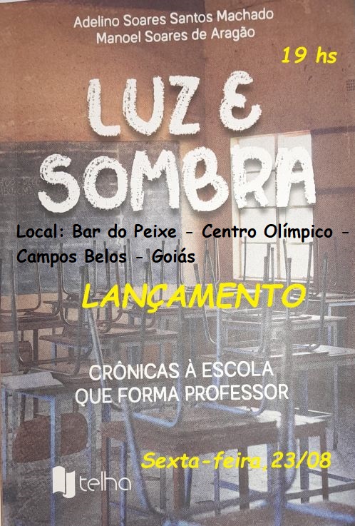 Adelino Machado e Manoel Soares lançam hoje “Luz e Sombra”