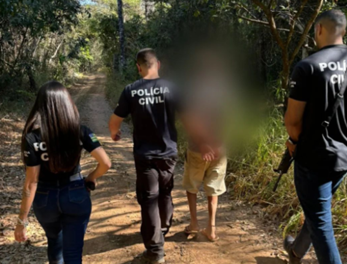 Homem é preso em flagrante por perseguir e ameaçar família em Alto Paraíso (GO)