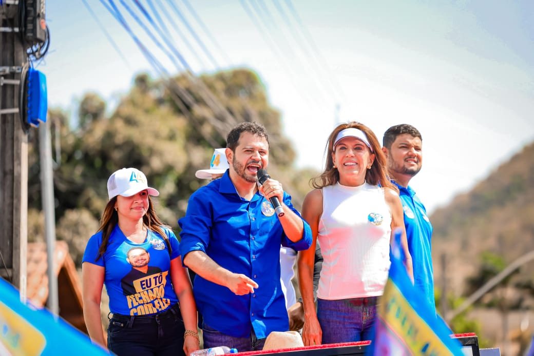 Gracinha reforça apoio à reeleição de Pablo Geovanni em Campos Belos: “Município não pode andar para trás”